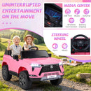 24V 4WD LEXUS GX550 Electric Ride-On Car for Children with Remote Control - Pink Magic Cars 5