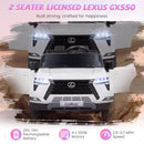 24V 4WD LEXUS GX550 Electric Ride-On Car for Children with Remote Control - White Magic Cars 4