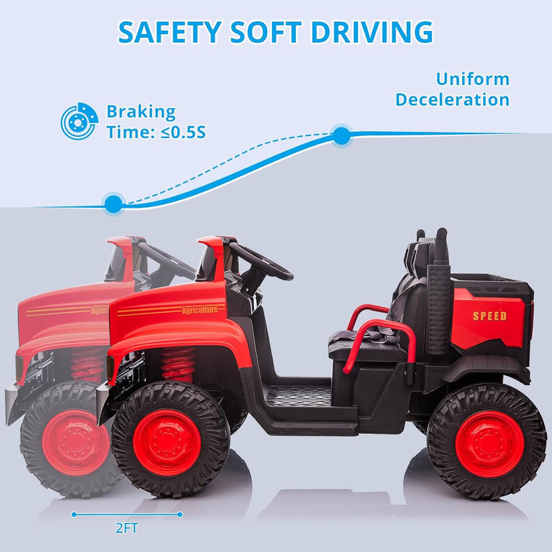 Electric Ride-On UTV Car for Kids and Babies with Remote Control and Dump Function Magic Cars 3