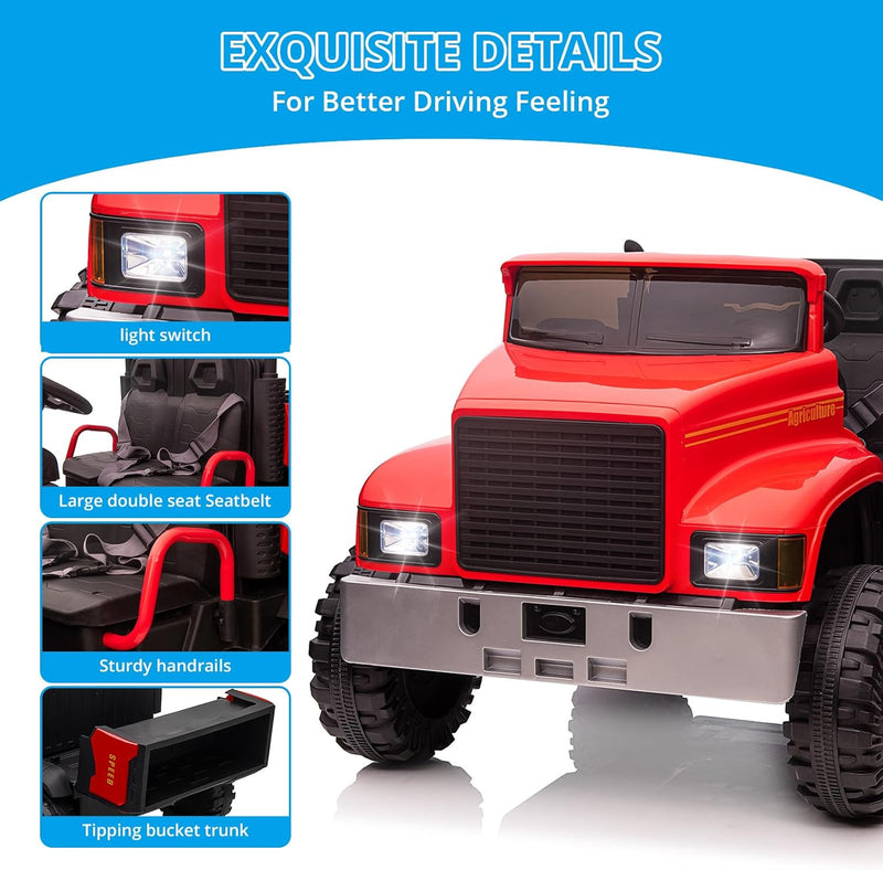 Electric Ride-On UTV Car for Kids and Babies with Remote Control and Dump Function Magic Cars 5