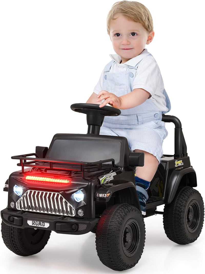 6V Battery-Powered Electric Ride-On Jeep Truck for Toddlers and Kids Magic Cars 8