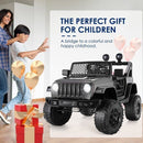 12V Kids Electric Ride-On Jeep Car with Remote Control and 3-Speed Motorized Drive Magic Cars 9