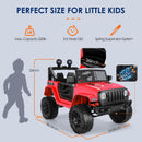 12V Kids Electric Ride-On Jeep Car with Remote Control, 3 Speeds, and LED Lights Magic Cars 6