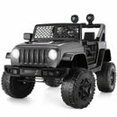 12V Kids Electric Ride-On Jeep Car with Remote Control, 3 Speeds, LED Lights, and MP3 Player Magic Cars 12