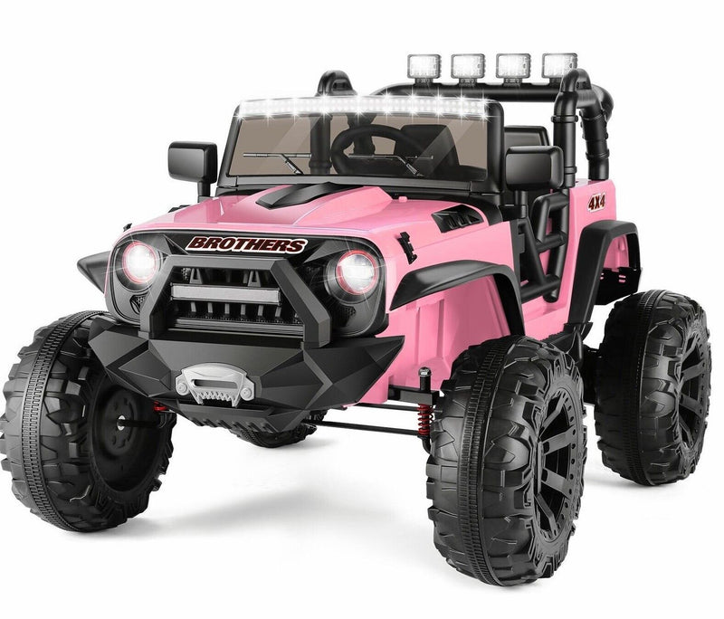 24V/12V Kids Electric Ride-On Jeep with Remote Control, 3 Speeds, and LED Lights Magic Cars 5