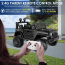 24V/12V Kids Electric Ride-On Jeep Car with Remote Control, 3 Speeds, and LED Lights Magic Cars 12