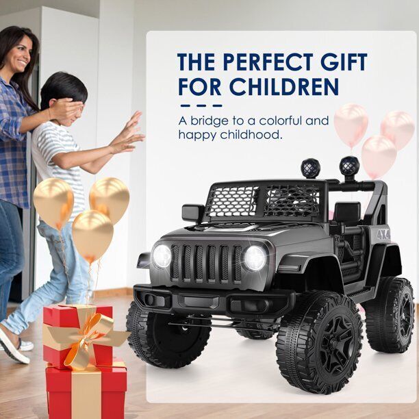24V/12V Kids Electric Ride-On Jeep Car with Remote Control, 3 Speeds, and LED Lights Magic Cars 8