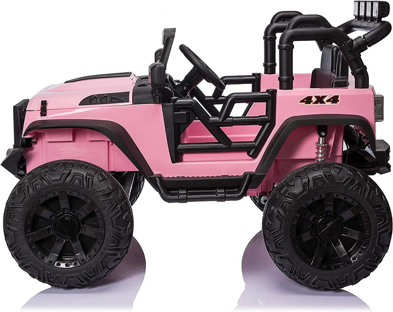 24V Kids Electric Ride-On Jeep Car with Remote Control, 2-Seater and LED Lights Magic Cars 14