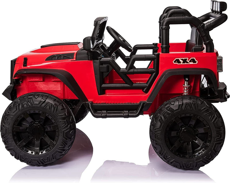 24V Kids Electric Ride-On Jeep Car with Remote Control, 2-Seater and LED Lights Magic Cars 6