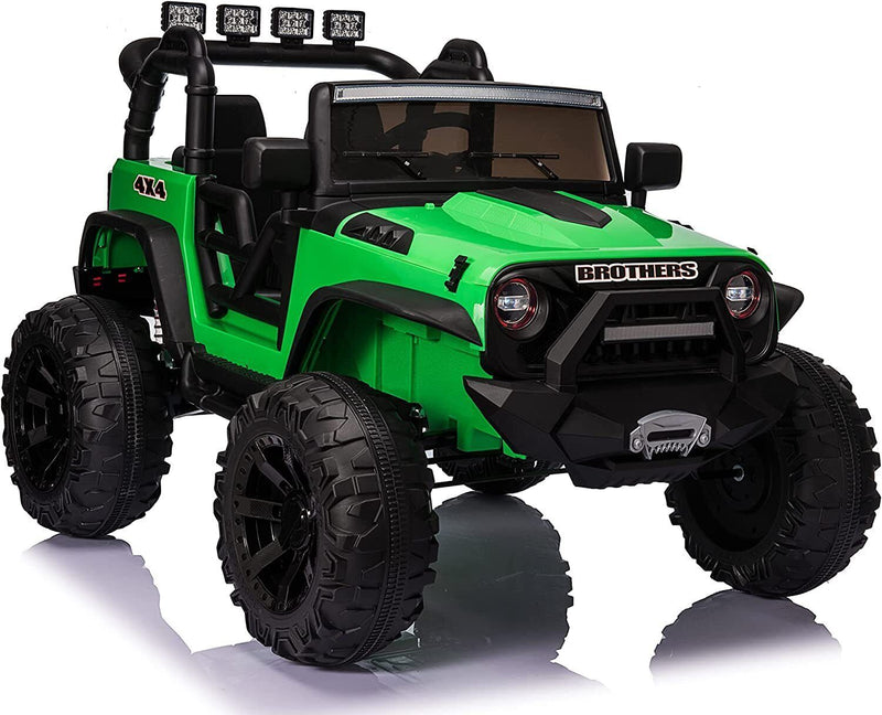 24V Kids Electric Ride-On Jeep Car with Remote Control, 2-Seater and LED Lights Magic Cars Variant 4