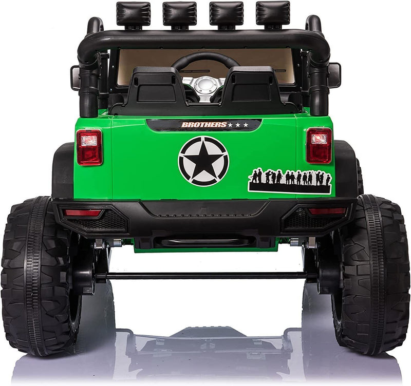 24V Kids Electric Ride-On Jeep Car with Remote Control, 2-Seater and LED Lights Magic Cars 22