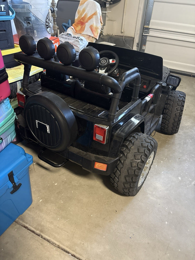 24V Kids Electric Ride-On Jeep Toy with 3 Speeds, Remote Control, and LED Lights Magic Cars 8
