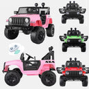 12V Electric Ride-On Jeep Car for Kids with MP3, Music, Lights, and Remote Control Magic Cars 3
