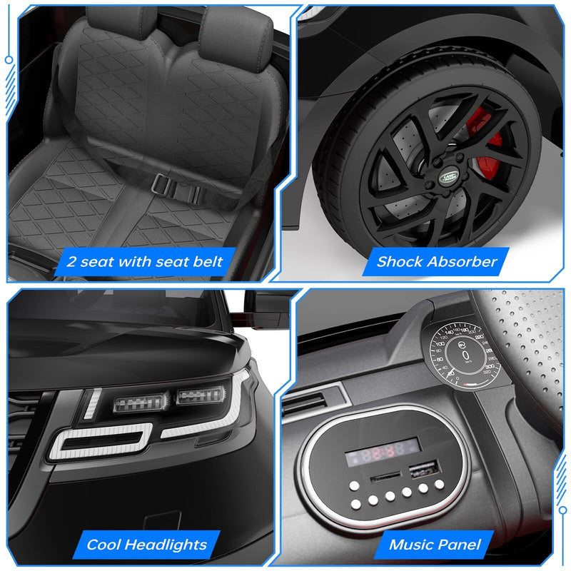 12V Battery-Powered Ride-On Electric Car for Kids with MP3 Player and Rocking Feature Magic Cars 7
