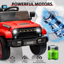 12V Kids Electric Ride-On Truck with 3 Speeds, LED Lights, Music, and MP3 Player Magic Cars 2