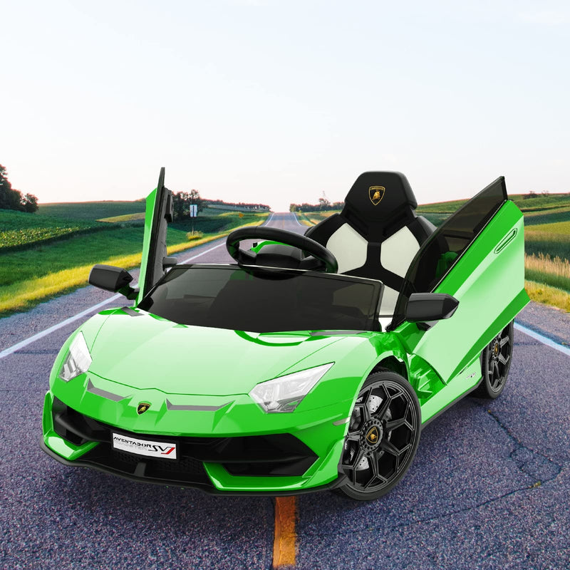 12V Licensed Lamborghini Electric Ride-On Car for Kids with LED Headlights and Remote Control Magic Cars 15