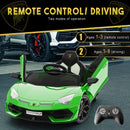 12V Licensed Lamborghini Electric Ride-On Car for Kids with LED Headlights and Remote Control Magic Cars 4