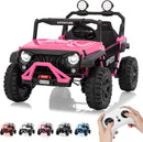 Pink 2-Seater 24V 4WD Ride-On Car for Kids with Remote Control Magic Cars 2