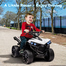 Electric Kids Ride-On ATV with LED Lights and Music, 55lbs Weight Capacity Magic Cars 5