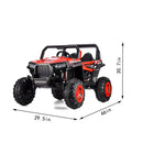 Kids Electric Ride-On Car with Remote Control, Rechargeable Battery, and 4 Motors Magic Cars 24