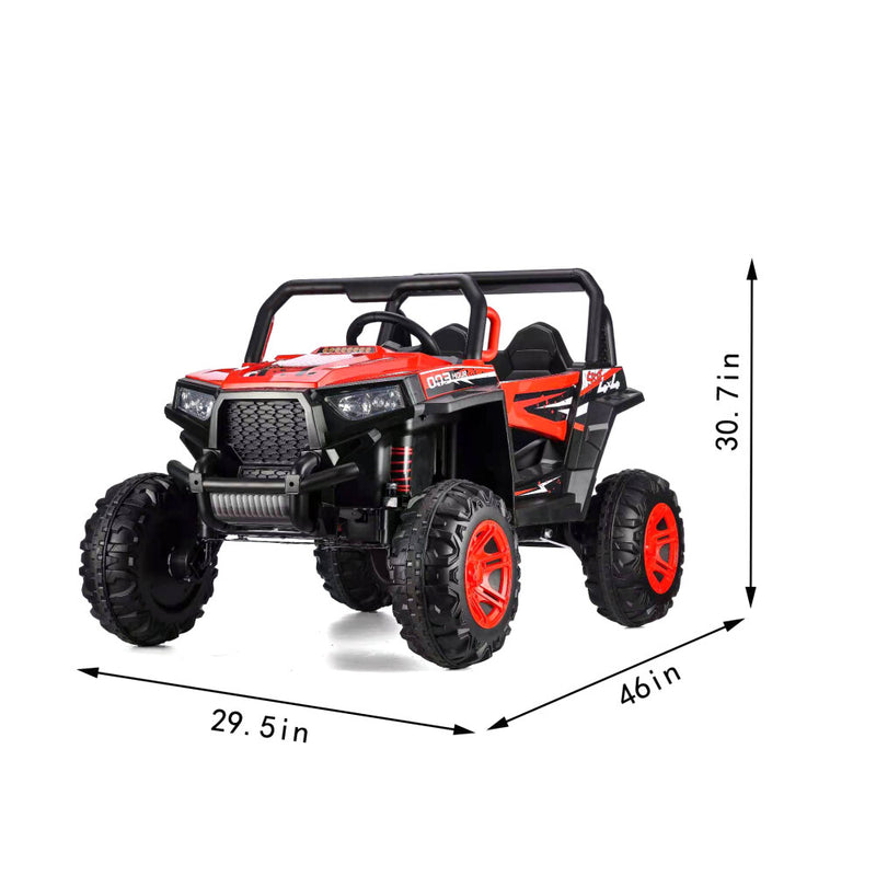 Kids Electric Ride-On Car with Remote Control, Rechargeable Battery, and 4 Motors Magic Cars 2