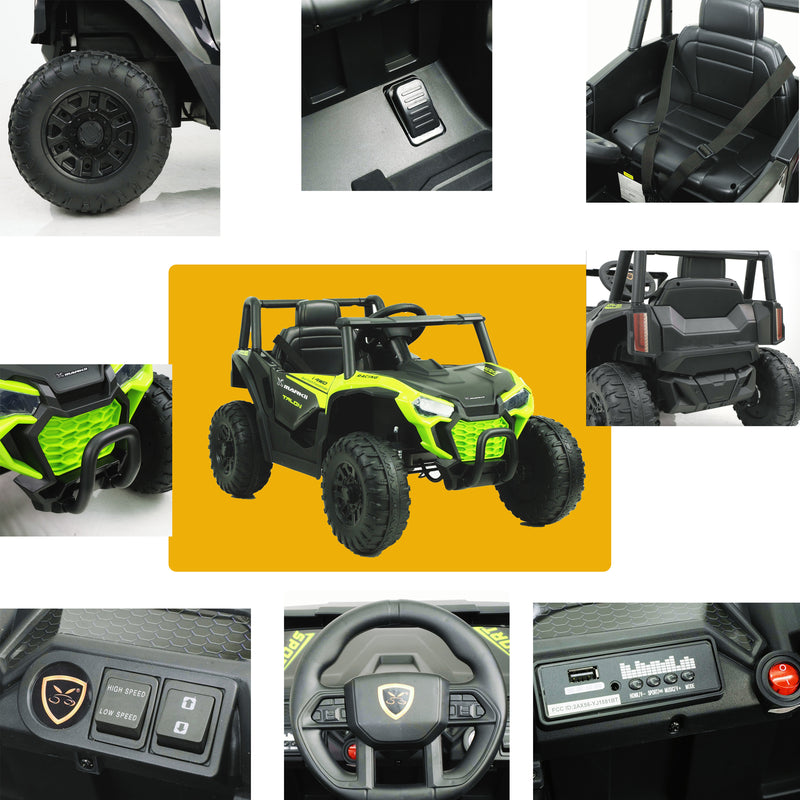 12V Electric Ride-On UTV Car for Kids - Battery Powered Outdoor Toy Vehicle Magic Cars 12