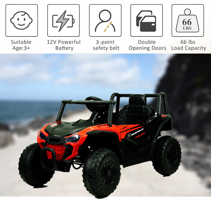 12V Electric Ride-On UTV Car for Kids - Battery Powered Toy Vehicle Magic Cars 2