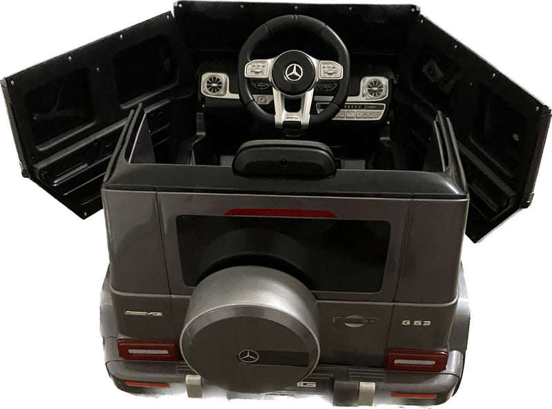 12V Battery-Powered Licensed Mercedes G500 4WD Ride-On Truck for Kids Magic Cars 6