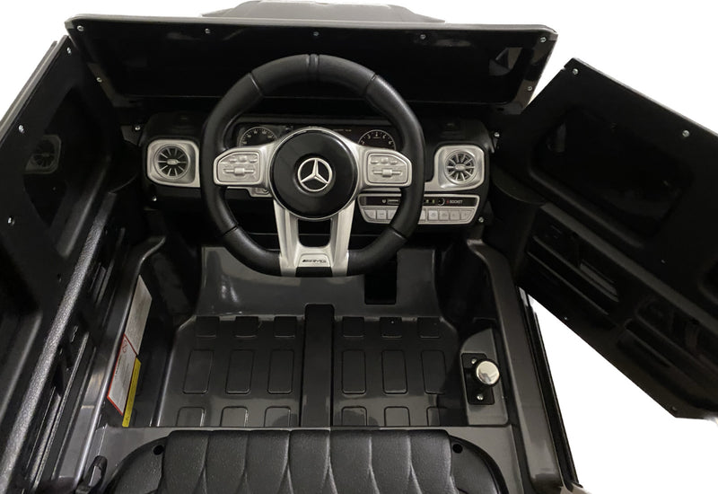 12V Battery-Powered Licensed Mercedes G500 4WD Ride-On Truck for Kids Magic Cars 7