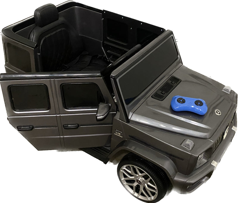 12V Battery-Powered Licensed Mercedes G500 4WD Ride-On Truck for Kids Magic Cars 8