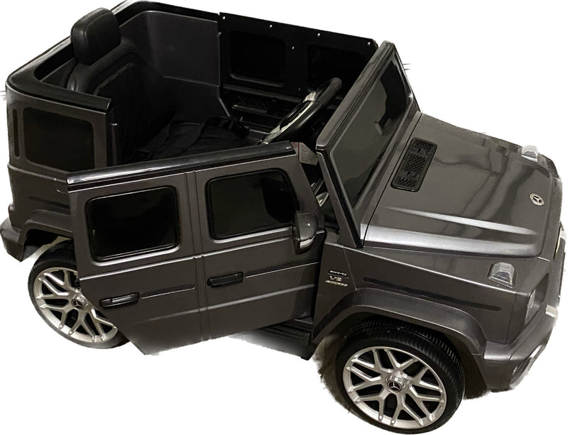 12V Battery-Powered Licensed Mercedes G500 4WD Ride-On Truck for Kids Magic Cars 9