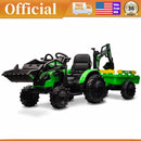 Ride-On Tractor and Construction Vehicle Toys with Remote Control and 3-Speed Settings Magic Cars Variant 0