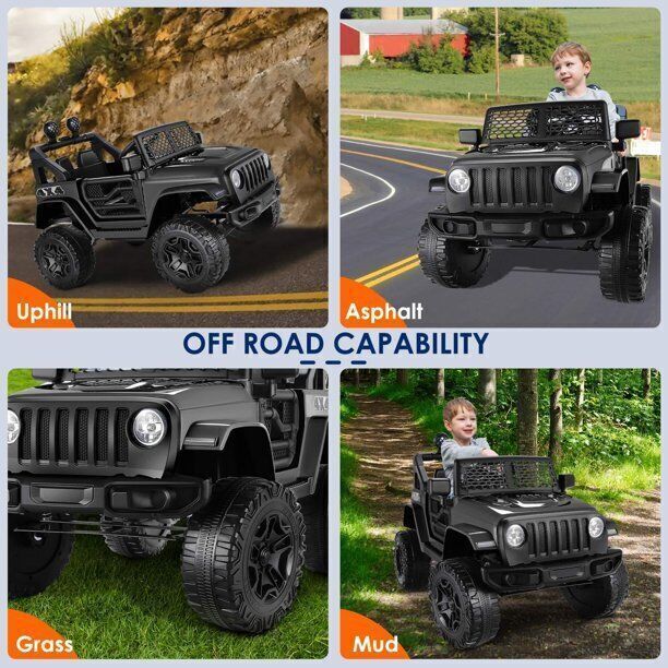 12V Electric Ride-On Car and Truck for Kids with MP3, Music, Lights, and Remote Control Magic Cars 9