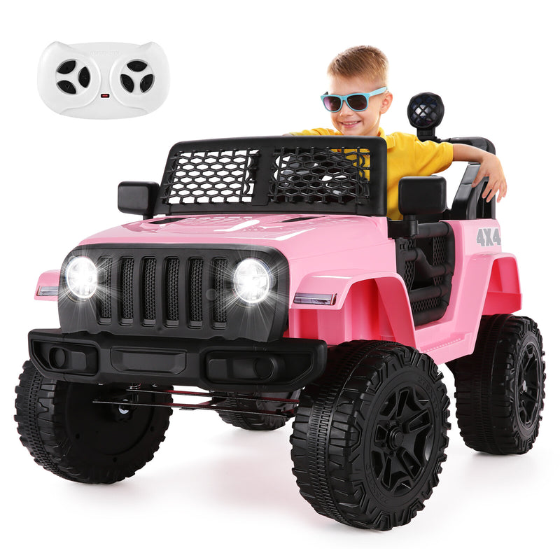 12V Electric Ride-On Truck for Kids with MP3, Lights, and Remote Control Magic Cars 11