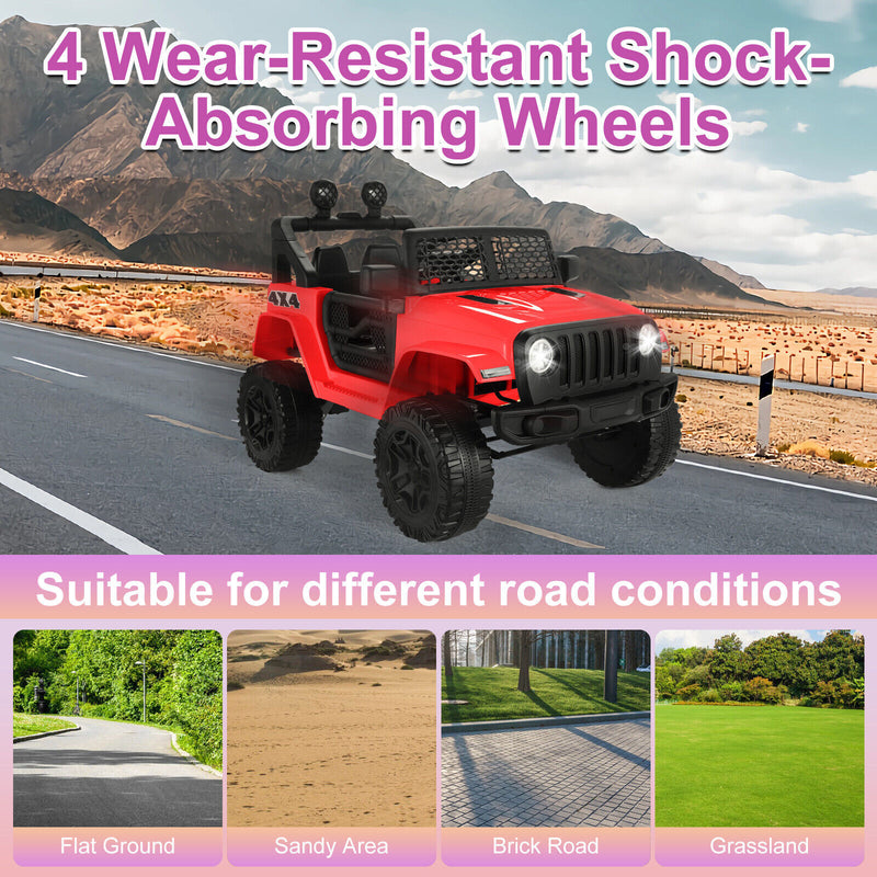 12V Electric Ride-On Truck for Kids with MP3, Lights, and Remote Control Magic Cars 5