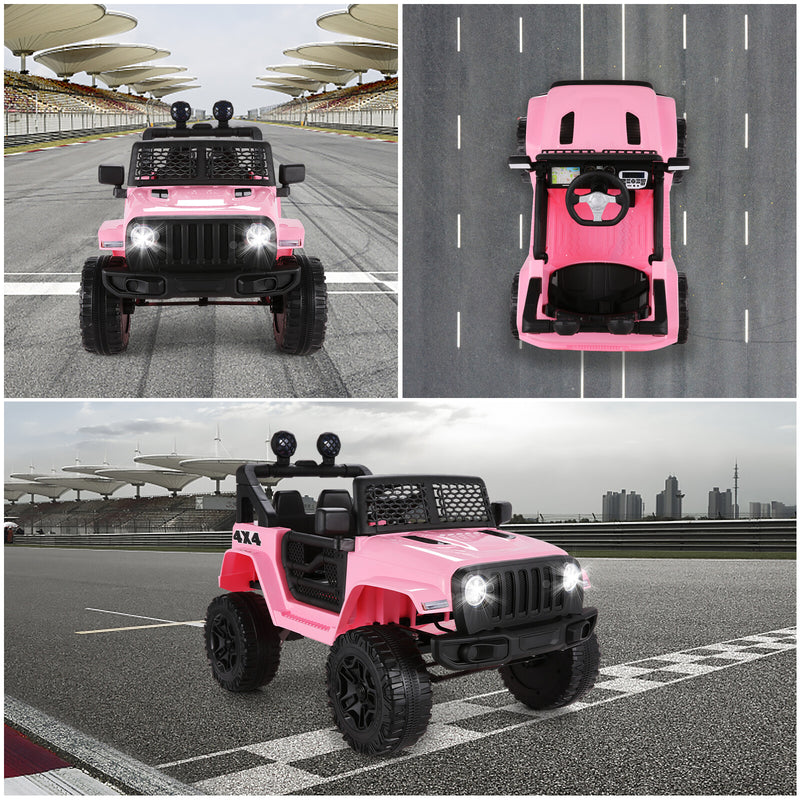 12V Electric Ride-On Car and Truck for Kids with MP3, Lights, and Remote Control Magic Cars 27