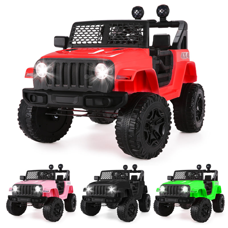 12V Electric Ride-On Truck for Kids with MP3 Music, Lights, and Remote Control Magic Cars 11