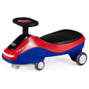 Flashy Ride-On Car with Lights and Music for Indoor Fun - Red + Blue Magic Cars 1
