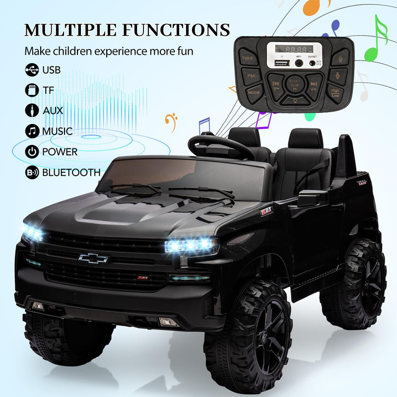 24V 2-Seater Ride-On Truck with Remote Control and 4-Spring Suspension Magic Cars 10