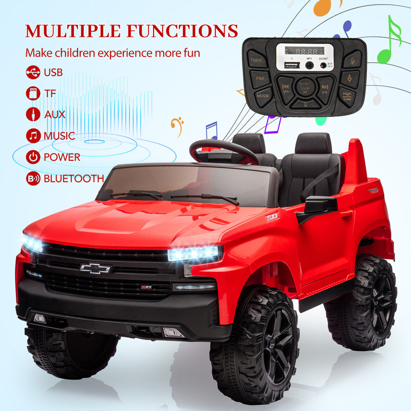 24V 2-Seater Ride-On Truck with Remote Control and 4-Spring Suspension Magic Cars 3