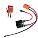24V Battery Charger Connector Wiring Harness with 35A Fuse for Ride-On Cars Magic Cars 2