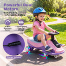 Flashing Wheel Ride-On Car with Music Speaker for Children 3+ Magic Cars 7