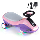 Flashing Wheel Ride-On Car with Music Speaker for Kids 3+ Magic Cars 10