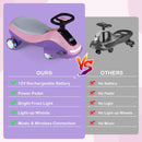 Flashing Wheel Ride-On Car with Music Speaker for Kids 3+ Magic Cars 9