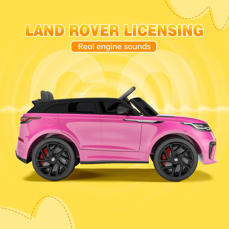 12V Licensed Land Rover Electric Ride-On Car for Kids Ages 4-8 Magic Cars 2