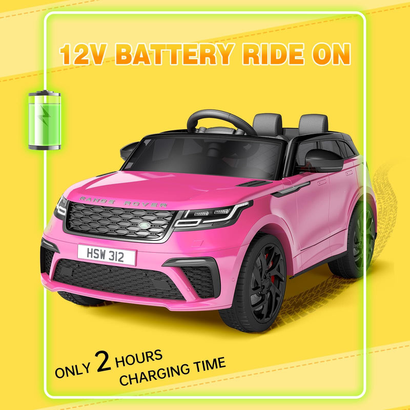 12V Licensed Land Rover Electric Ride-On Car for Kids Ages 4-8 Magic Cars 3