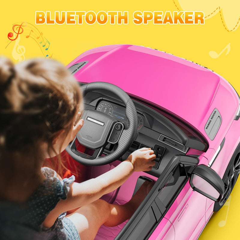 12V Licensed Land Rover Electric Ride-On Car for Kids Ages 4-8 Magic Cars 7