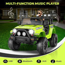 12V Large Battery-Powered Electric Ride-On Truck with Remote for Kids Magic Cars 14