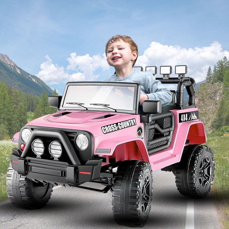 12V Large Battery-Powered Electric Ride-On Truck with Remote for Kids Magic Cars 6