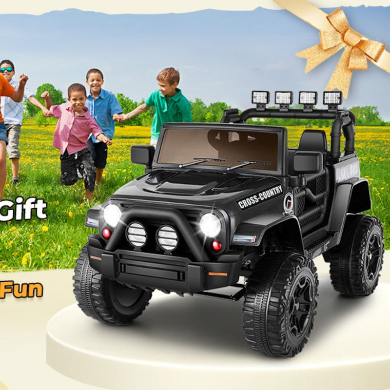 12V Large Battery-Powered Electric Ride-On Truck with Remote for Kids Magic Cars 8